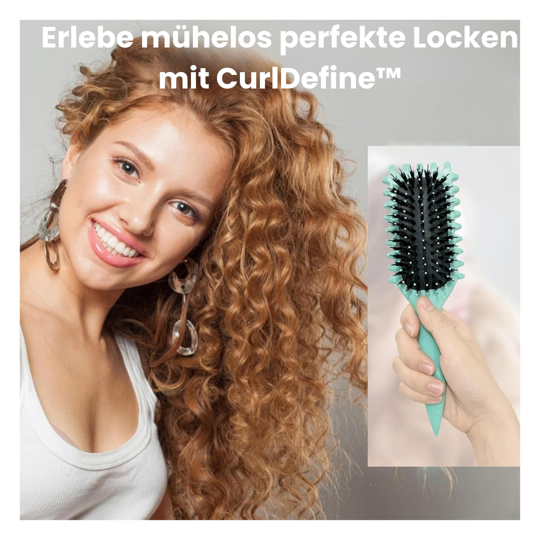 CurlDefine™ – Deine ultimative Lockenbürste für perfekte & krausfreie Locken