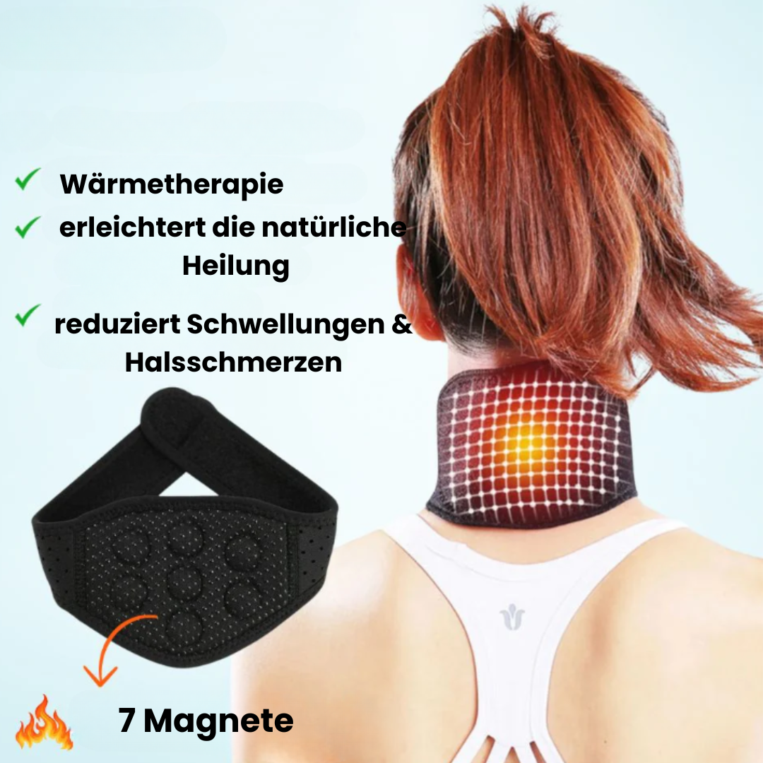 ProRelax™ Selbstwärmende Nackenbandage – Ihre Lösung für Nackenspannung und Schmerzlinderung