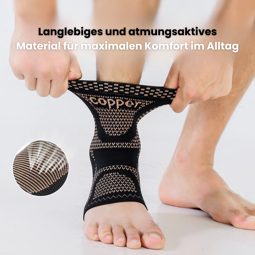 AktiveCopper™ Knöchelbandage - Die Bandage, die Ihre Mobilität revolutioniert!