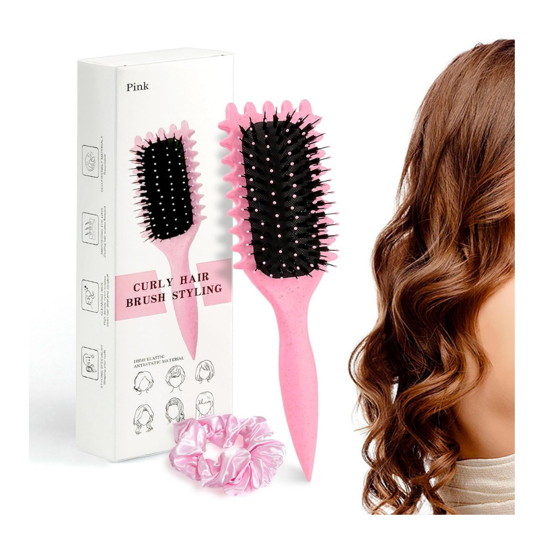 CurlDefine™ – Deine ultimative Lockenbürste für perfekte & krausfreie Locken