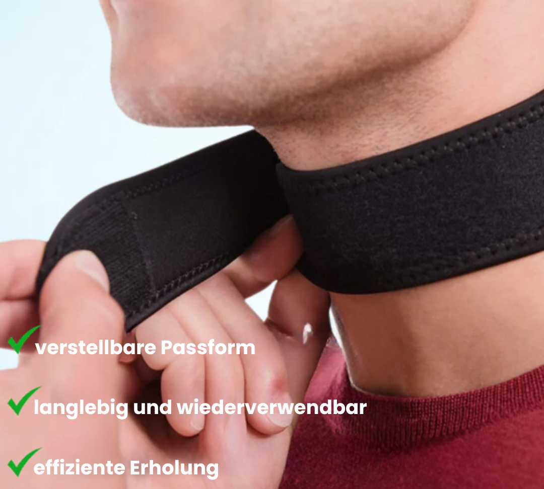 ProRelax™ Selbstwärmende Nackenbandage – Ihre Lösung für Nackenspannung und Schmerzlinderung