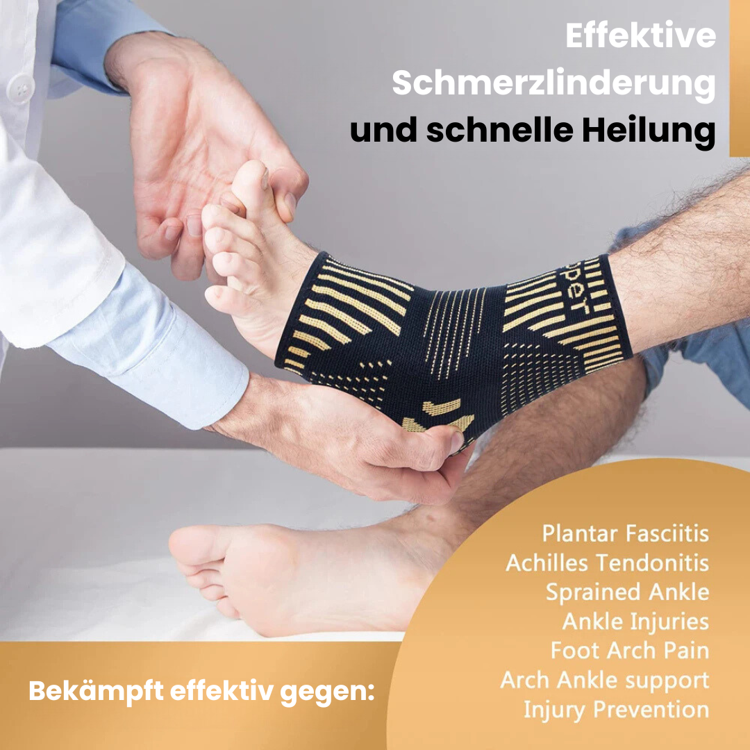 AktiveCopper™ Knöchelbandage - Die Bandage, die Ihre Mobilität revolutioniert!