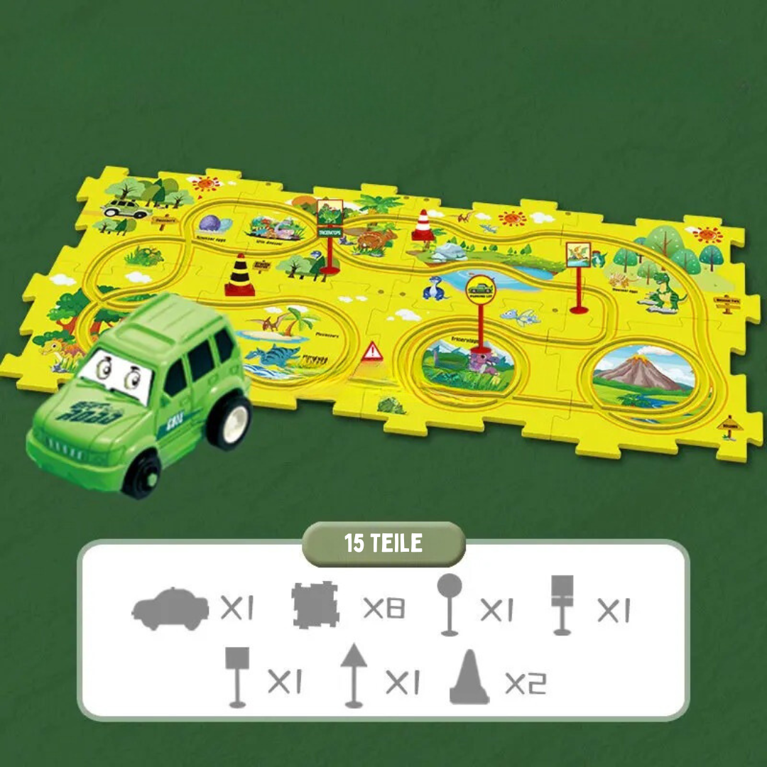 LogicRacer™ – Die kreative Rennbahn für kognitive Entwicklung und Spielspaß ohne Bildschirme!