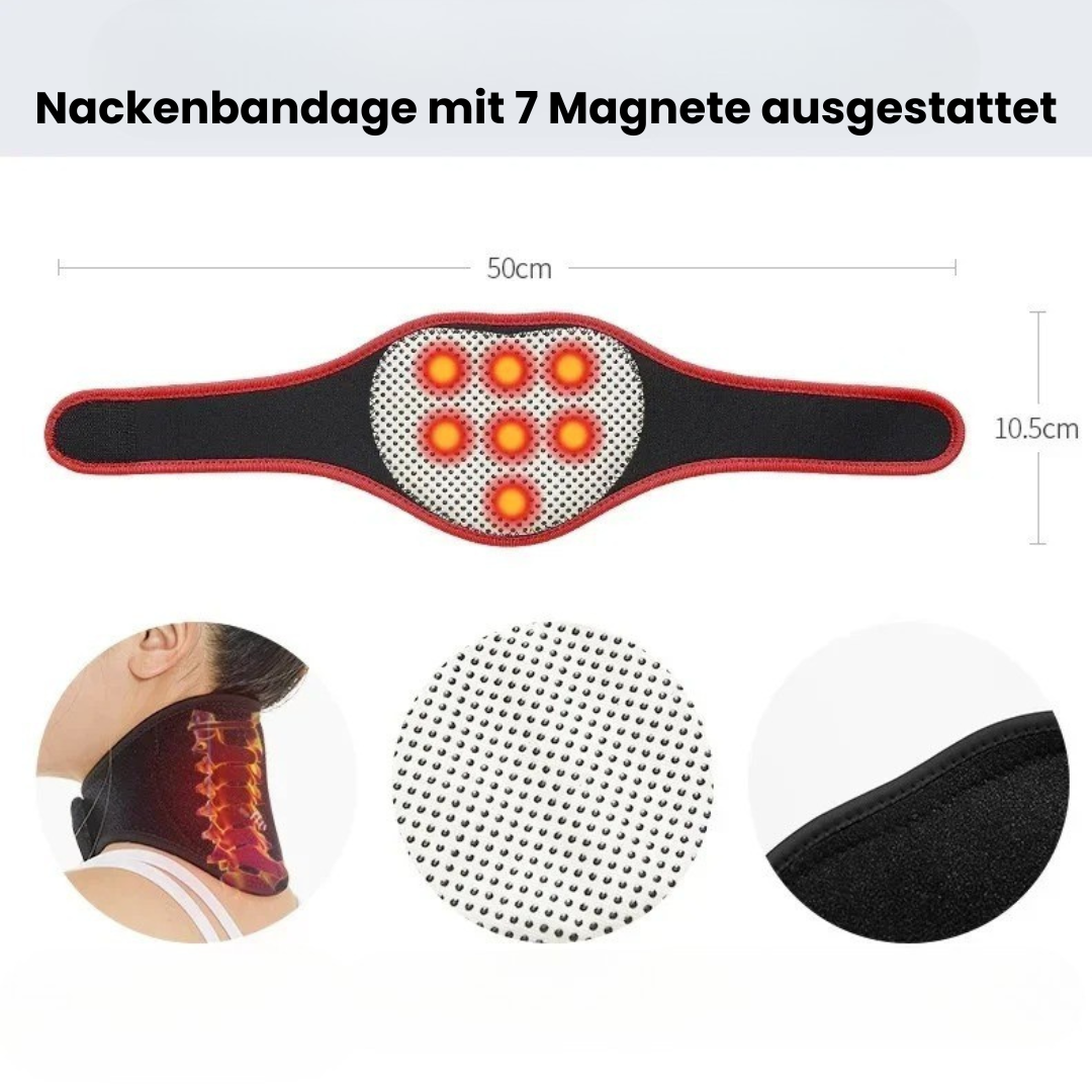 ProRelax™ Selbstwärmende Nackenbandage – Ihre Lösung für Nackenspannung und Schmerzlinderung